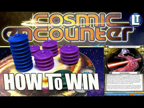 COSMIC ENCOUNTER STRATEGY / How To WIN With AMOEBA