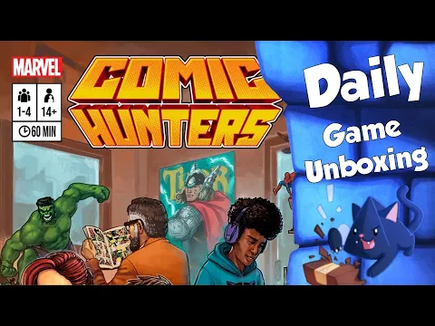 Comic Hunters - Daily Game Unboxing