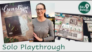 Genotype solo playthrough and thoughts about the solo game | Bits & Biology