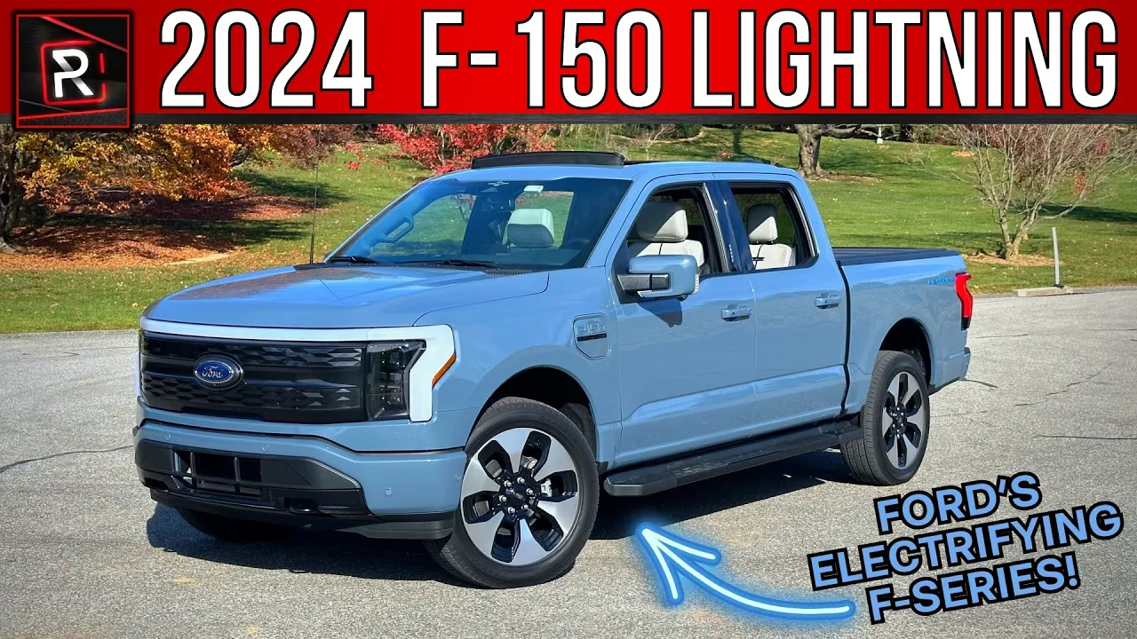 The 2024 Ford F-150 Lightning Platinum Is A Useful & Ultra Fancy Electric F-Series