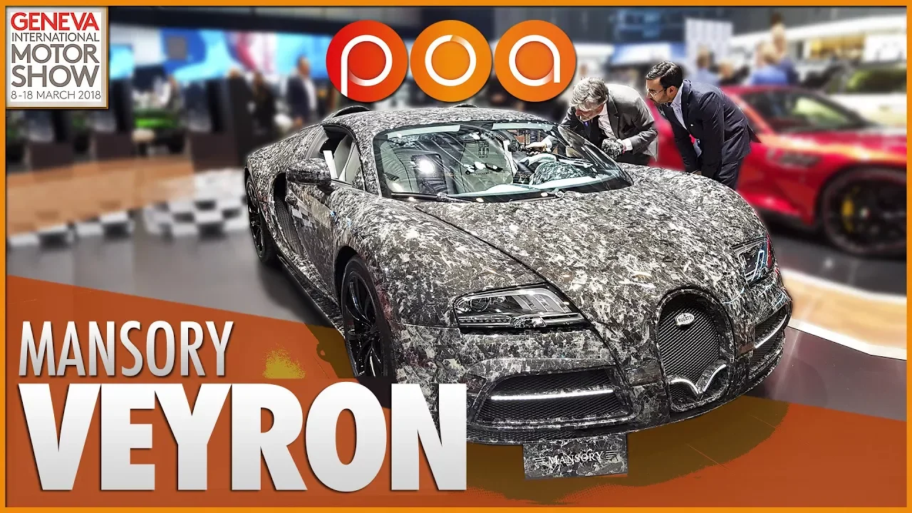 MANSORY : Une VEYRON hurle sur le Stand !