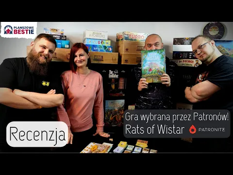Planszowe Bestie #305 - Rats of Wistar - Recenzja - 27.12.2023