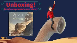 Unboxing of Dune: Imperium - Uprising (and components overview)