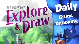 The Isle of Cats: Explore & Draw - Daily Game Unboxing