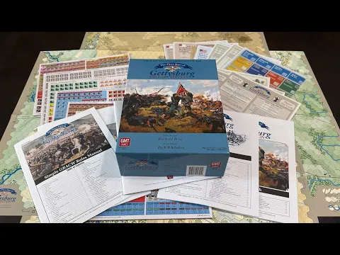 Three Days of Gettysburg, Deluxe Edition (GMT) - 50 Years in the Making!