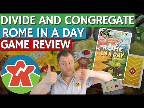 Rome In A Day - Board Game Review - Divide And Congregate