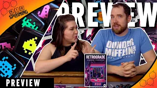 Pure Nostalgia in a Chaotic Roll and Write!  | Retrograde Kickstarter Review