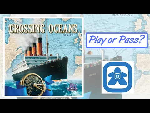 Crossing Oceans is Mac Gerdts latest release at Essen Spiel 2022.