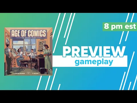 Age of Comics Kickstarter Preview Gameplay & First Impressions