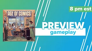 Age of Comics Kickstarter Preview Gameplay & First Impressions