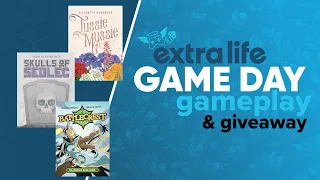 Extra Life Game Day Skulls of Sedlec Tussie Mussie & Battlecrest Gameplay & Giveaways | Button Shy