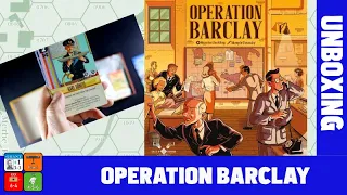 Operation Barclay Unboxing