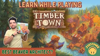 TIMBER TOWN | 2P Playthrough | Learn While Playing