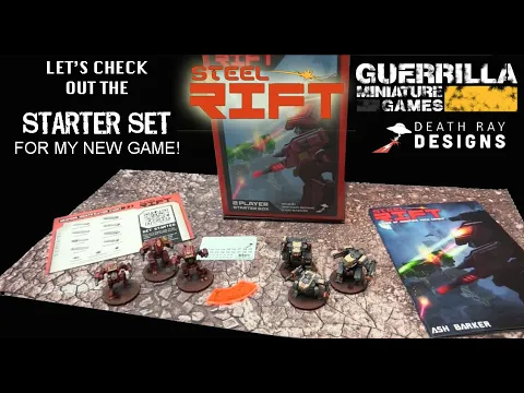 Let's check out the Starter Set for my new game STEEL RIFT!