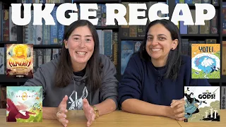 We went to UKGE! First impressions of this convention & the games we played...!