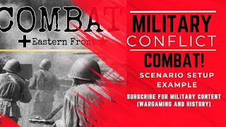 Compass Games Combat! Eastern Front Scenario Setup Example (4k, 2026) #ww2 #wargames