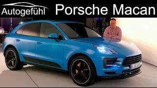 Porsche Macan Facelift REVIEW Exterior Interior 2019 - Autogefühl