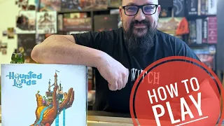 Haunted Lands board game- how to play