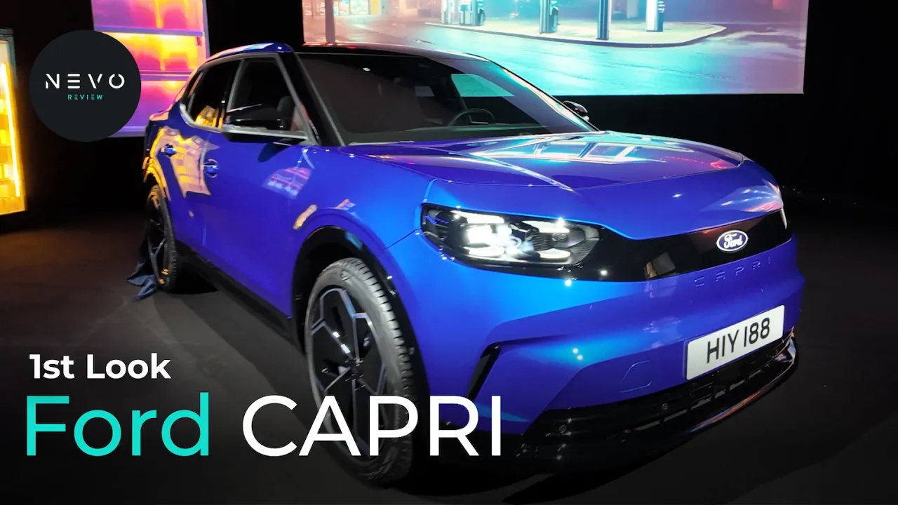 Ford Capri 1st Look - The Legend is Back and All Electric