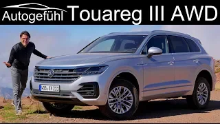 Volkswagen Touareg 3 offroad vs onroad FULL REVIEW 2019 VW Touareg III - Autogefühl