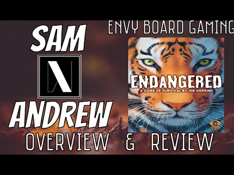 Endangered Board Game Overview & Review