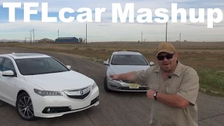 2015 Acura TLX vs Volvo S60 T6 0-60 MPH Mashup Review: And the Fastest Mid Sized Sedan is?