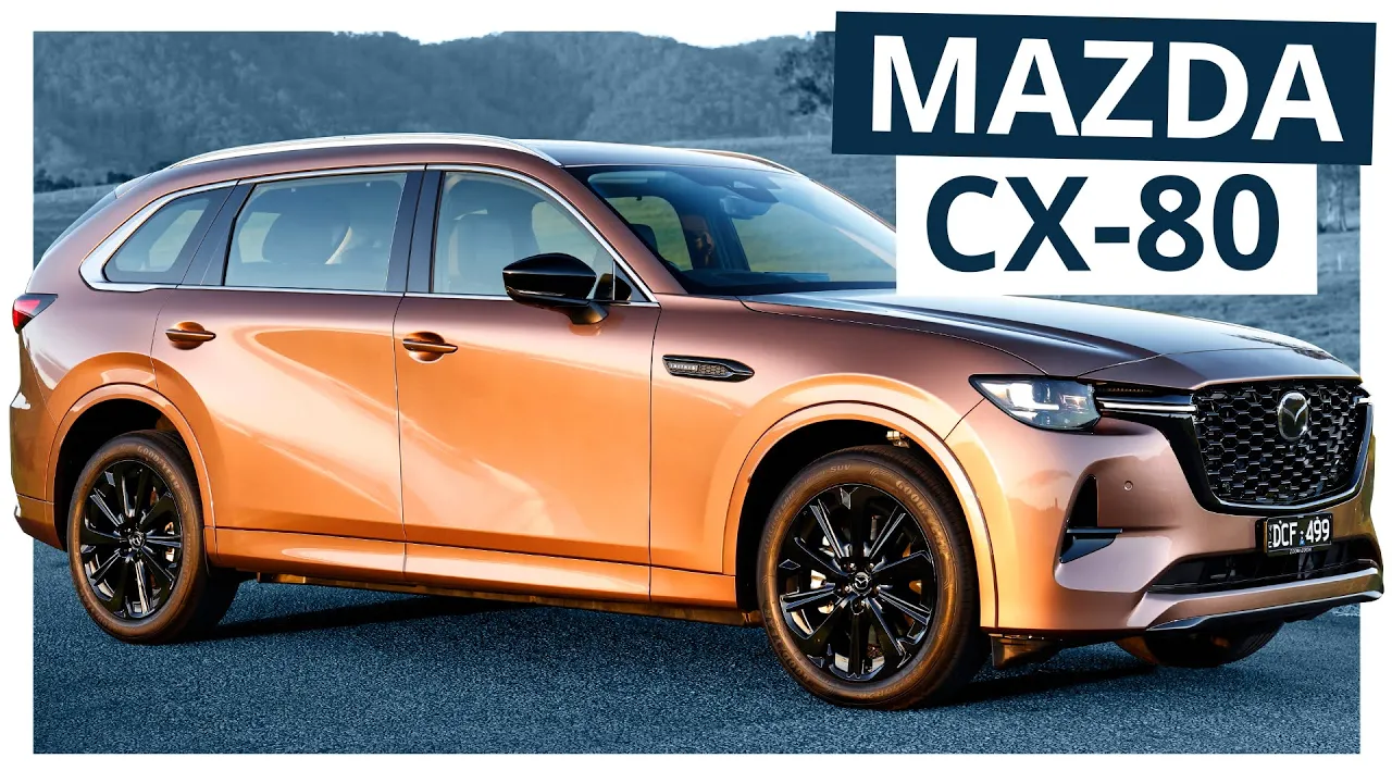 2025 Mazda CX-80 | Mazda is back in the family seven-seat SUV contest with the brand new CX-80