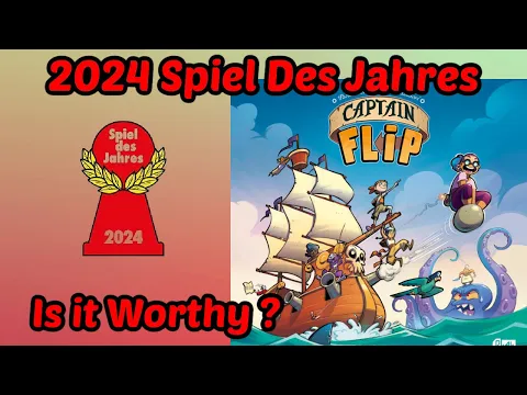 Captain Flip Review - Is it Spiel Des Jahres Worthy?