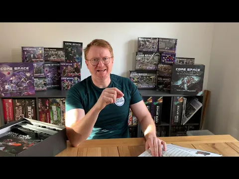 Core Space: First Born - Kickstarter Unboxing