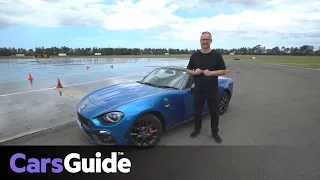 Abarth 124 Spider 2016 review | first drive video