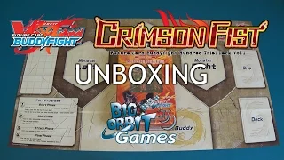 Future Card Buddyfight H-SD01 Crimson Fist Unboxing