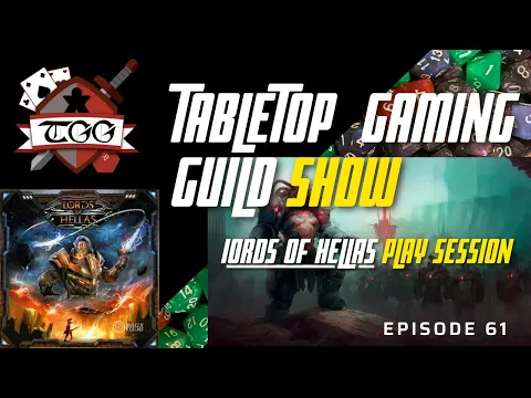 Tabletop Gaming Guild Show: Lords of Hellas Play Session on Tabletop Simulator