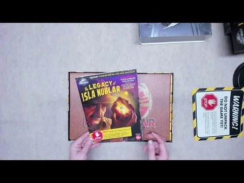 Unboxing - Jurassic World The Legacy of Isla Nublar