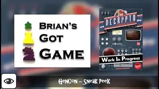 Sneak Peek - Decrypto