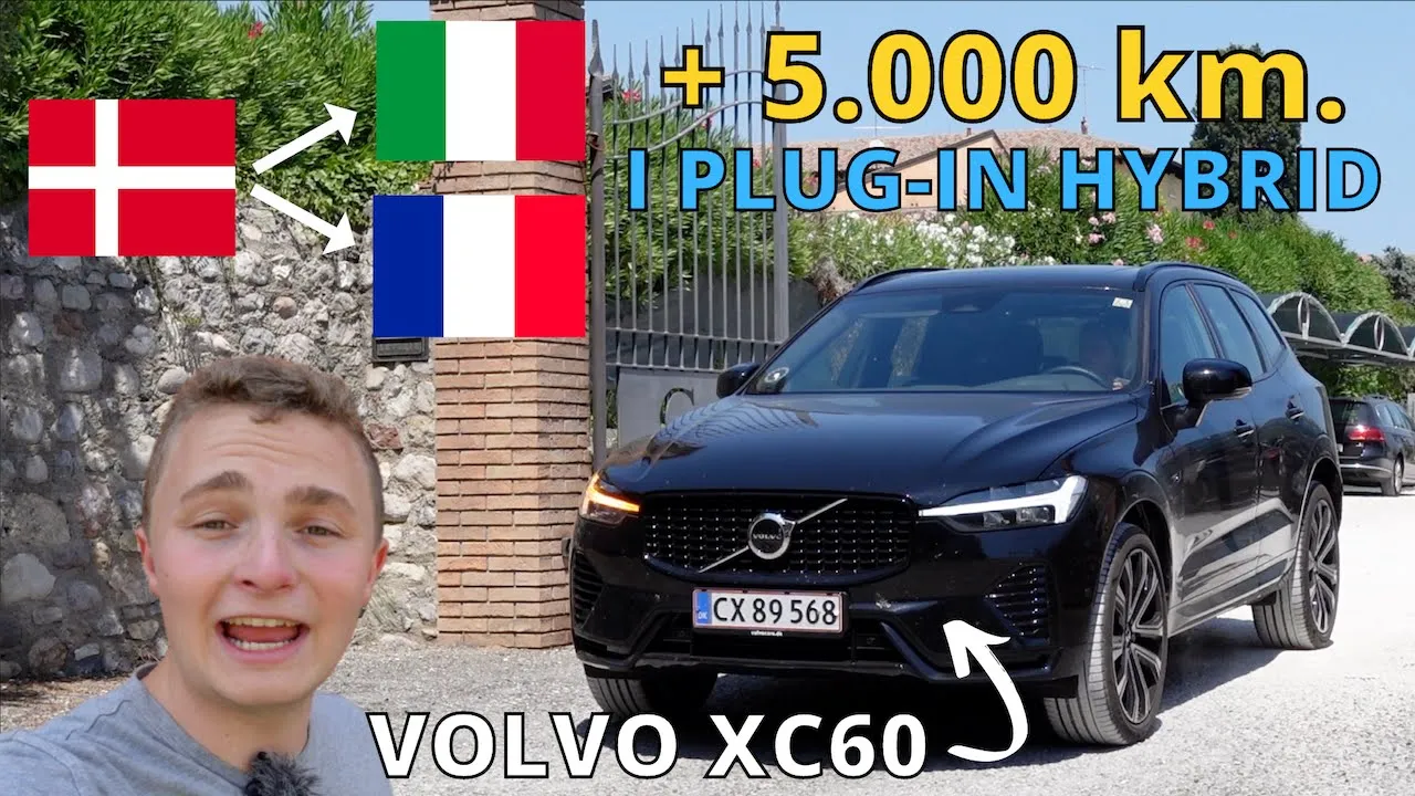 + 5.000 KM. I PLUG-IN HYBRID! Så DYRT var det ift. EL/DIESEL... Volvo XC60 T6 Recharge langturstest