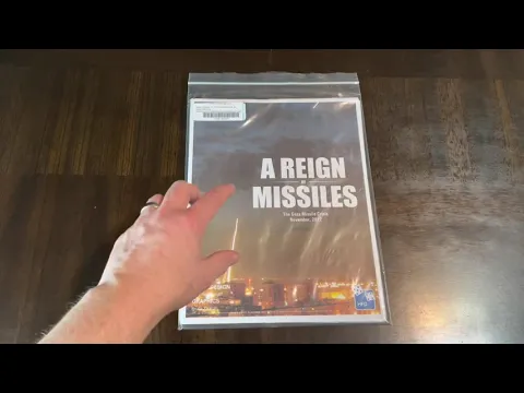 A Reign of Missiles (HFD) - Unbagging