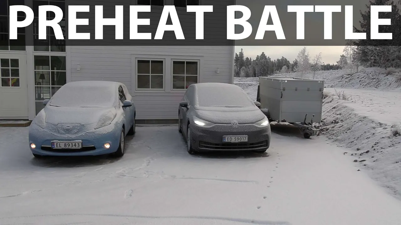 Preheating Leaf and ID3 after parked one week in -12°C
