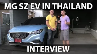 Interview with MG ZS EV owner in Chiang Mai part 1