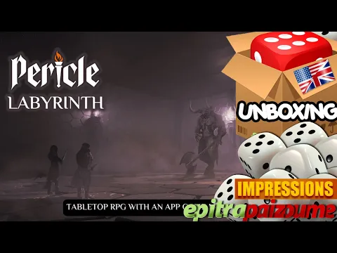 Pericle Labyrinth - Unboxing & First Impressions (EN) | Epitrapaizoume