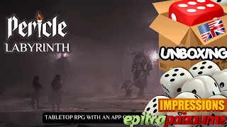 Pericle Labyrinth - Unboxing & First Impressions (EN) | Epitrapaizoume