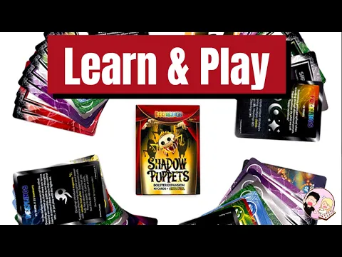 Learn & Play | Doomlings Card Game Shadow Puppet Expansion