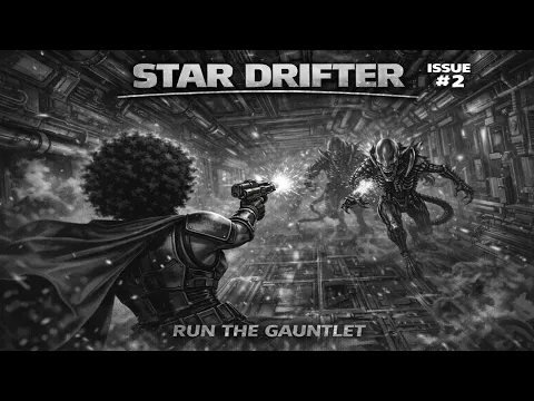 Star Drifter Solo RPG Playthrough | The Driftalorian vs Aliens!! (Hexcrawl Part 2)