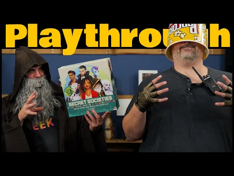 Secret Societies Play Through | The Game Haus