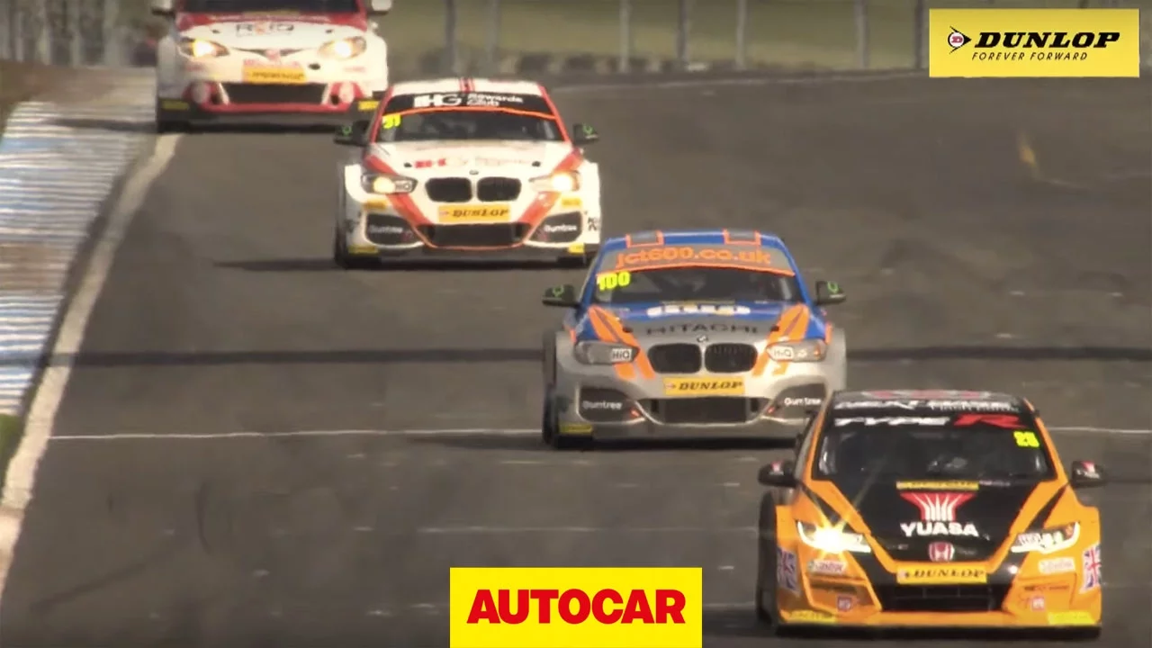 BTCC 2016 Rounds 4,5,6 | Highlights from Donington | Dunlop