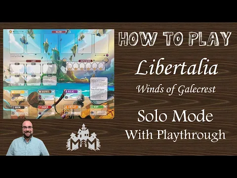 How to Play Libertalia (Solo) with Playthrough