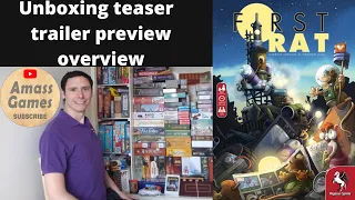 First Rat #unboxing #boardgame AmassGames #tabletop #games #game #trailer In My Box insert accessory