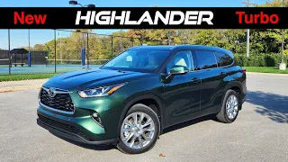 2023 Toyota Highlander // New Turbo Engine & Tech for the Sales KING!