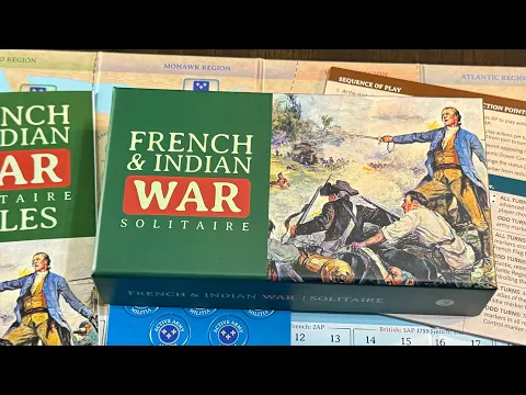 French & Indian War Solitaire (Worthington) - Unbox & Quick Look