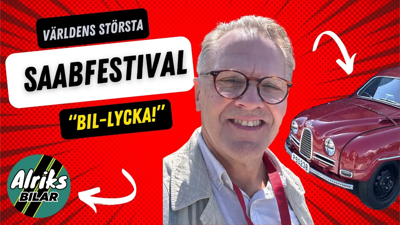 Världens största Saabfestival – Alrik jagar Saabsjälen!