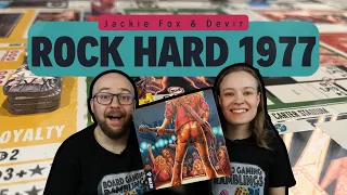 Rock Hard 1977 - Board Game Review